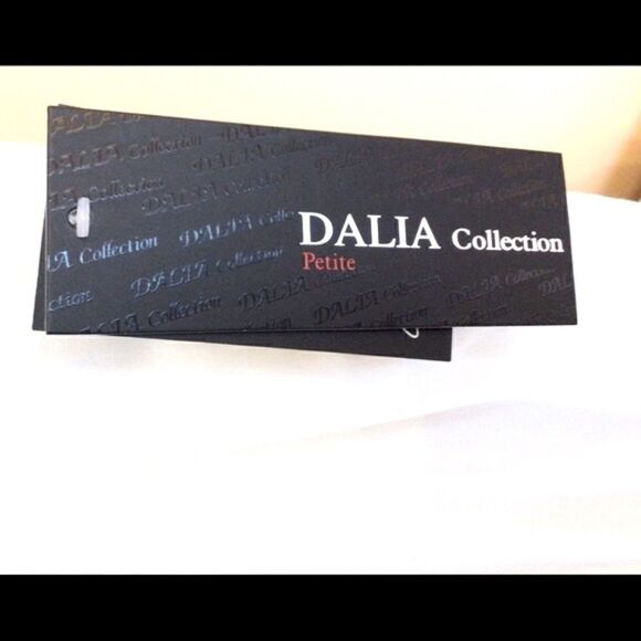 DAHLIA COLLECTION CLASSIC PANTALONI 14P -WHITE NWT - Picture 10 of 15